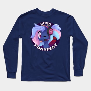 Bit Rate PonyFest Brony Long Sleeve T-Shirt